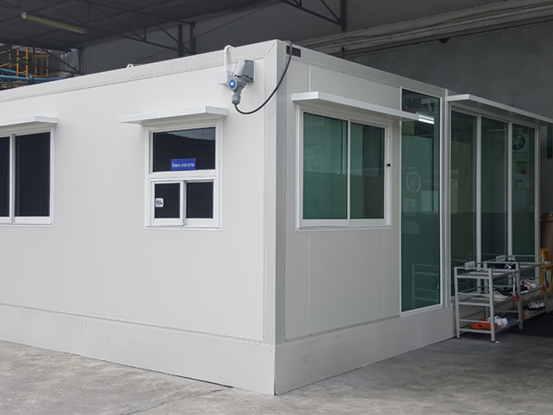 ตู้คอนเทนเนอร์สำนักงาน อาคารสำเร็จรูป สำนักงานสำเร็จรูป บ้านสำเร็จรูป ตู้สำเร็จรูปโครงสร้างเหล็ก