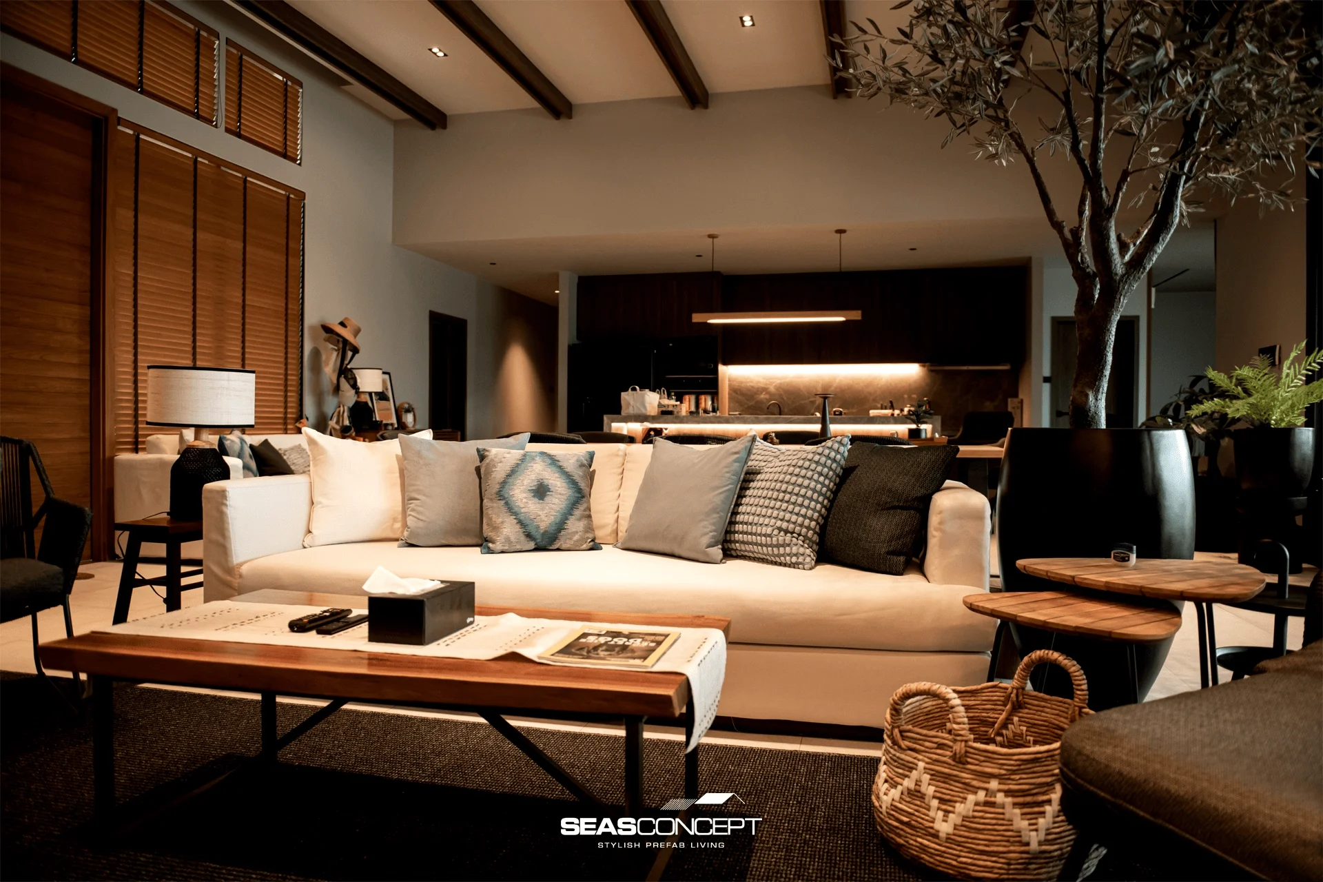 แบบบ้านน็อคดาวน์สไตล์รีสอร์ท