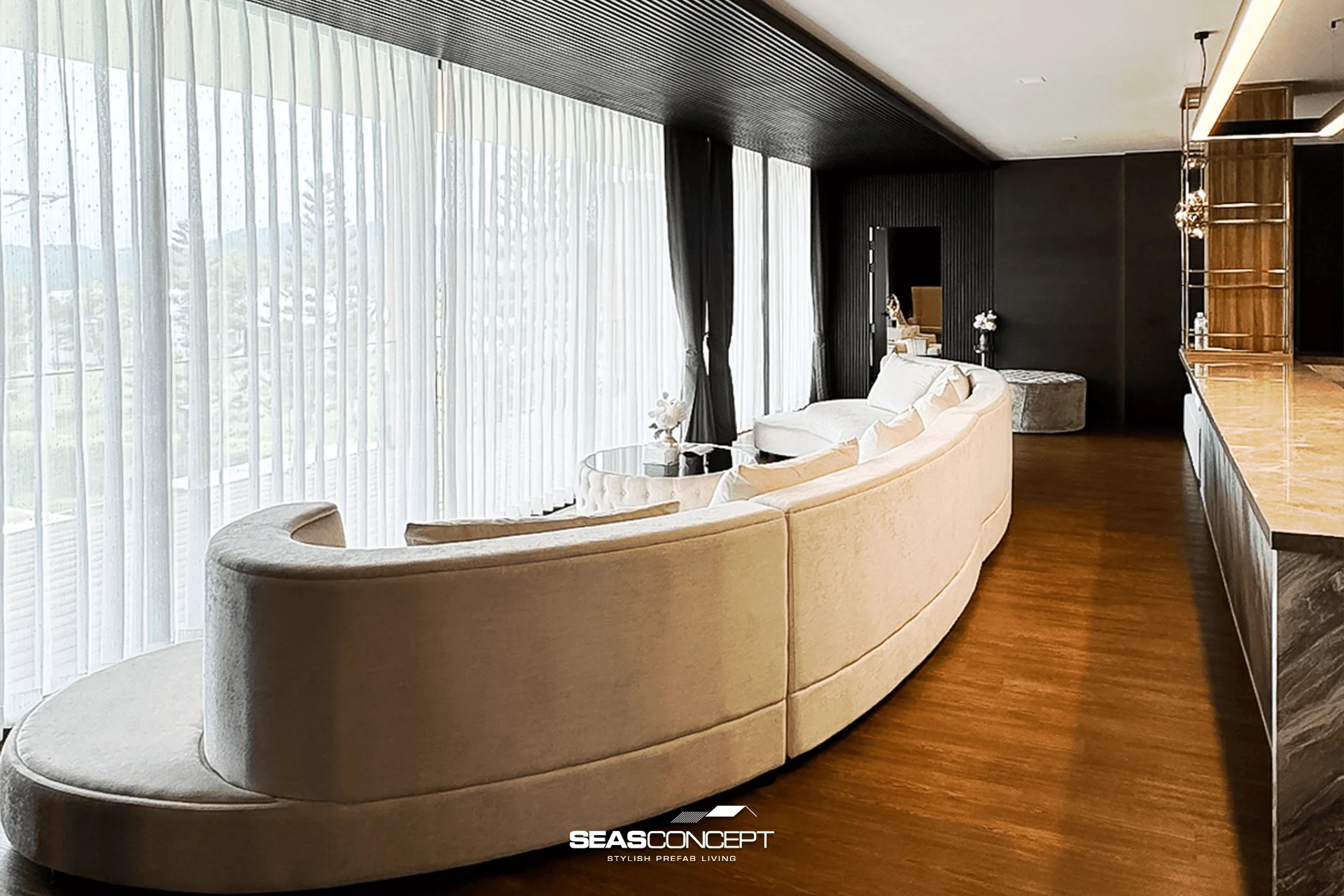 แบบบ้านน็อคดาวน์สไตล์รีสอร์ท