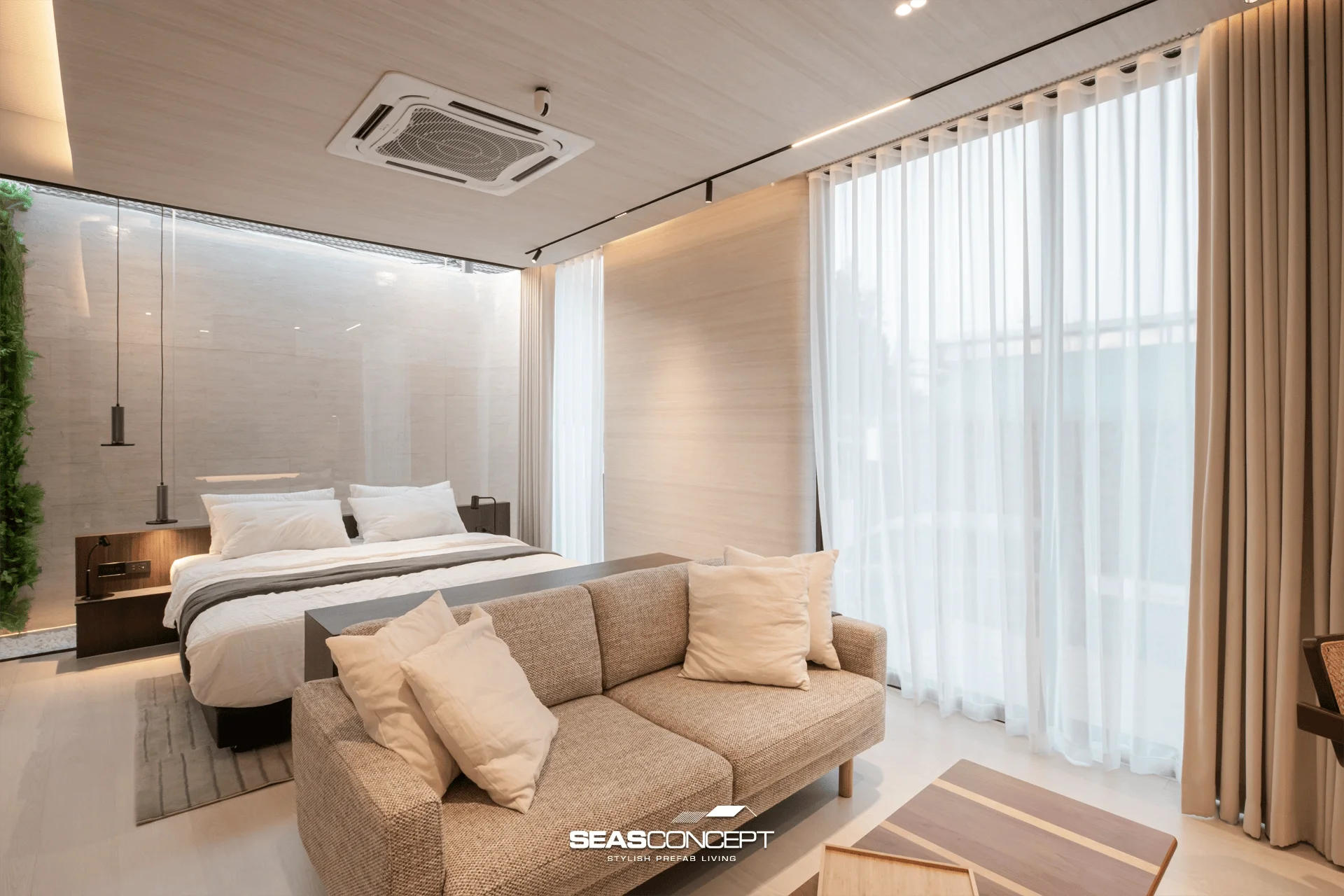 แบบบ้านน็อคดาวน์สไตล์รีสอร์ท